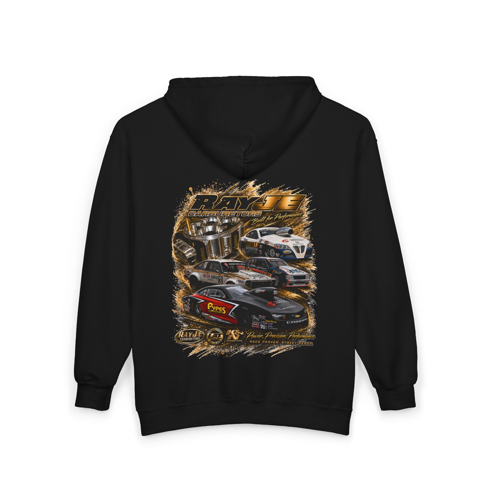 RayJE Carburetors Zip-Up Hoodie