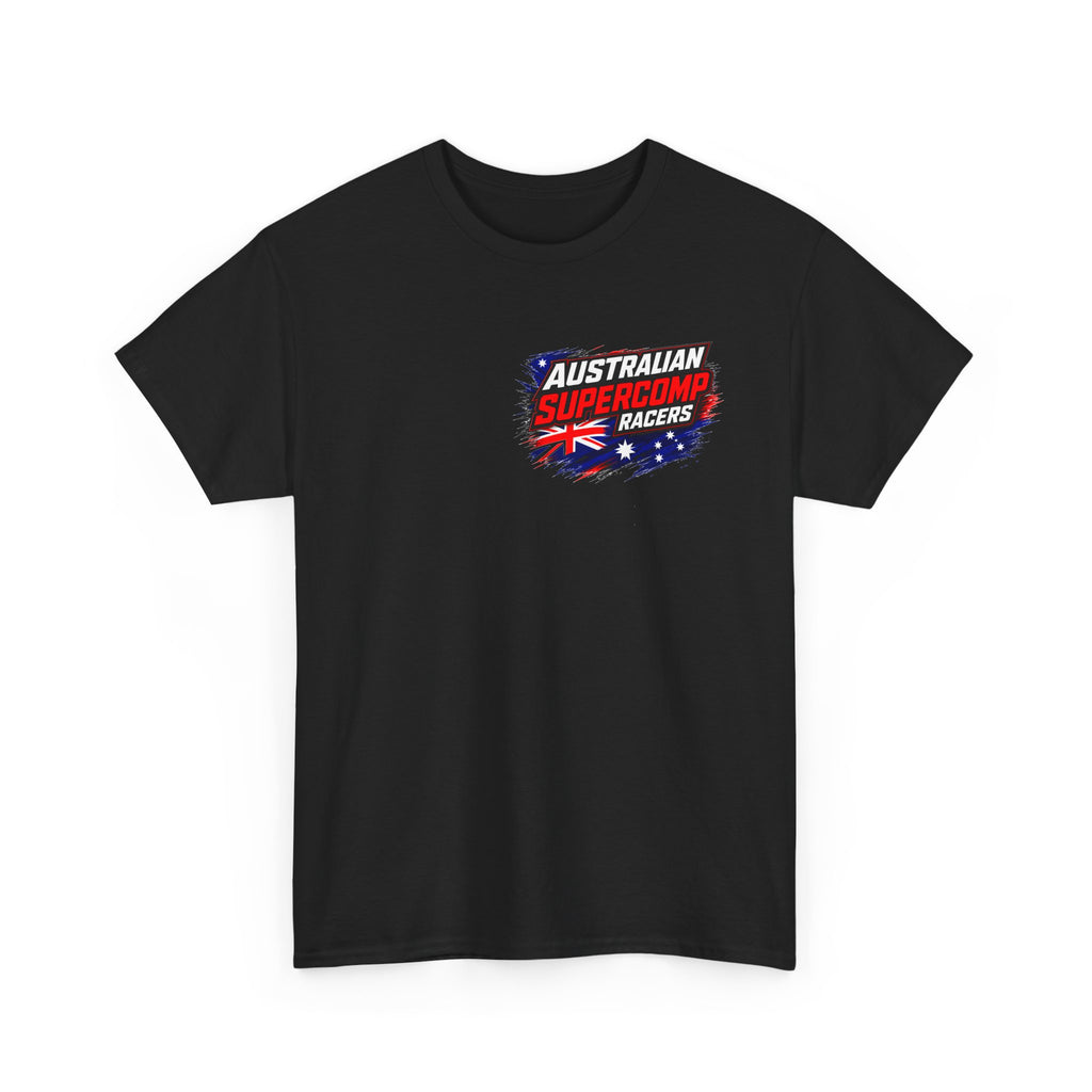 Australian Supercomp Racers Version 3 T-Shirt — Vintage Muscle Car Racing Tee