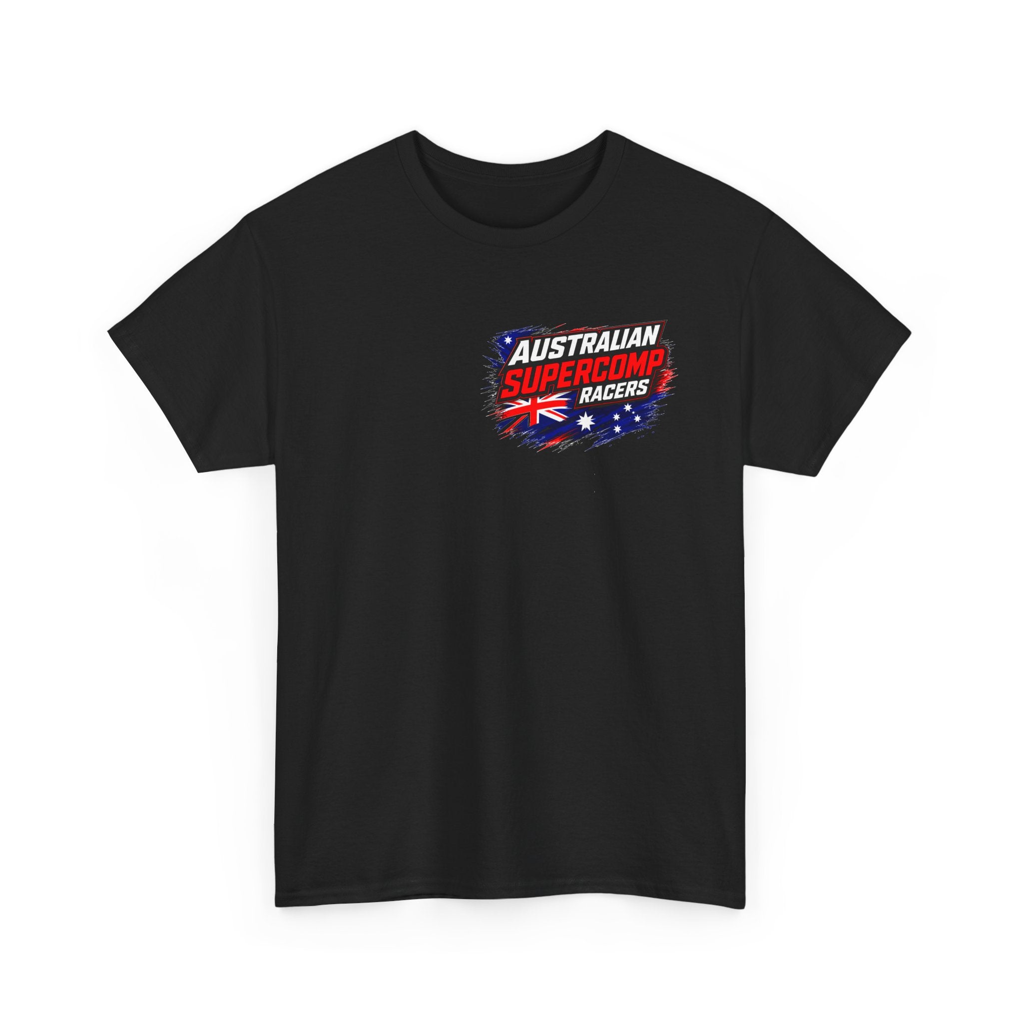 Australian Supercomp Racers Version 3 T-Shirt — Vintage Muscle Car Racing Tee