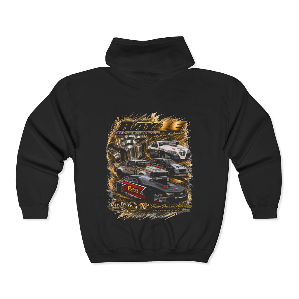 RayJE Carburetors Zip-Up Hoodie