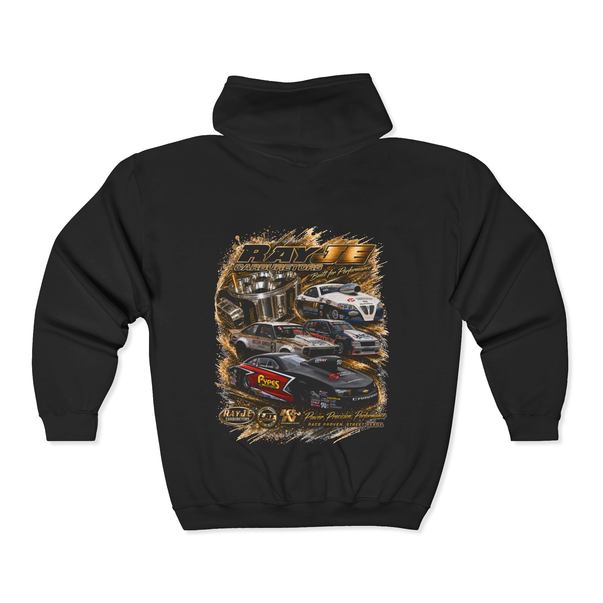 RayJE Carburetors Zip-Up Hoodie